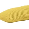 Boudin de porte côtelé polyester couleur unie Ø10x90cm (3 modèles)