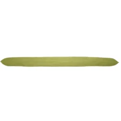 Boudin de porte côtelé polyester couleur unie Ø10x90cm (3 modèles)