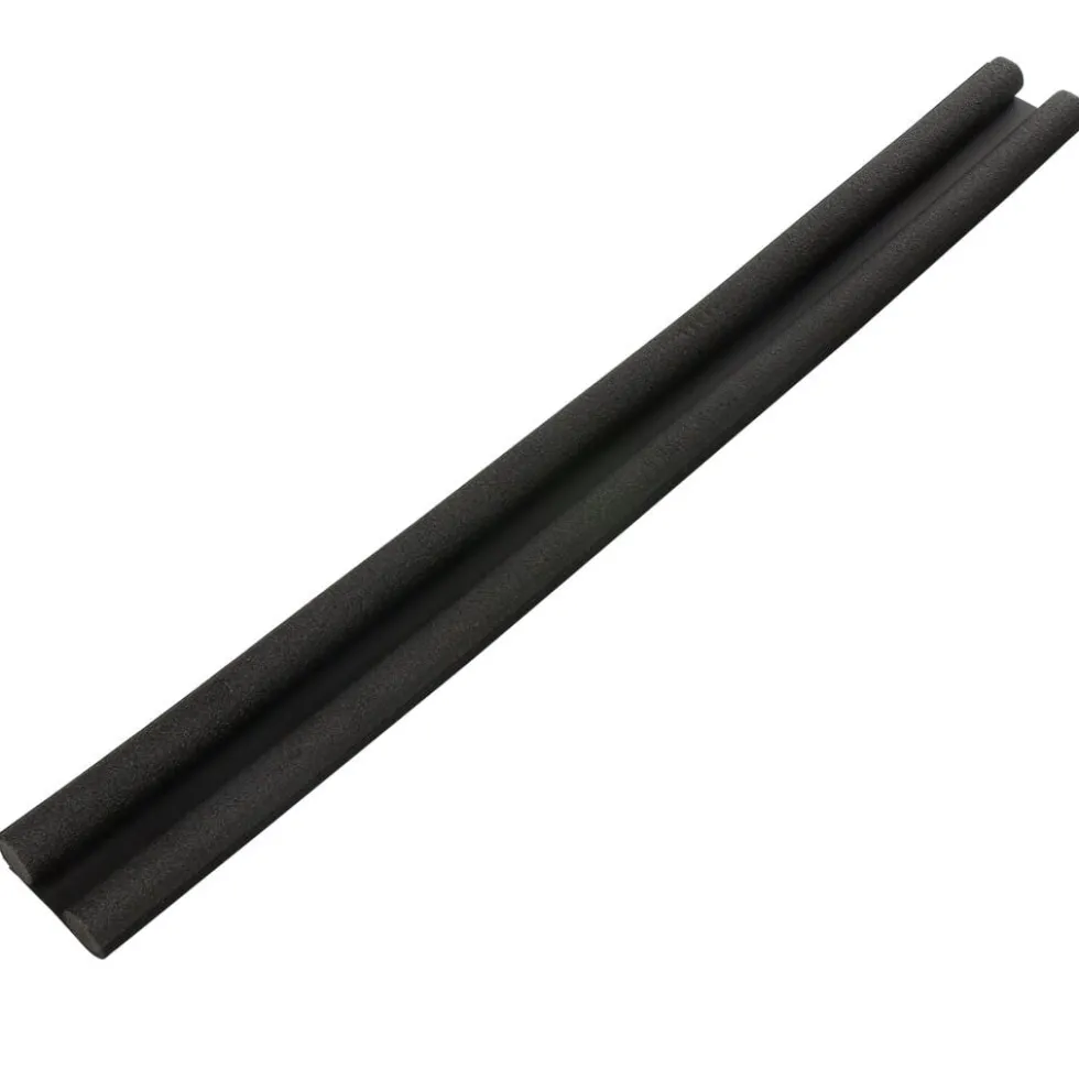 Boudin isolant bas de porte polyester noir L92cm