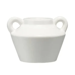 Bougeoir céramique x3 forme amphore Ø8xH6cm