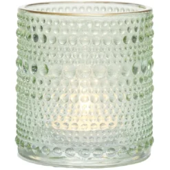 Bougeoir en verre