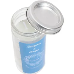 Bougeoir verre + 9 bougies chauffe-plats parfumées