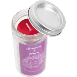 Bougeoir verre + 9 bougies chauffe-plats parfumées