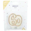 Bougie anniversaire chiffre 6