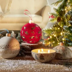 Bougie bonbonnière Noël parfumée 25h