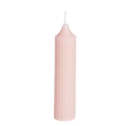 Bougie bâton Ø3,4xH15,5cm - 3 coloris
