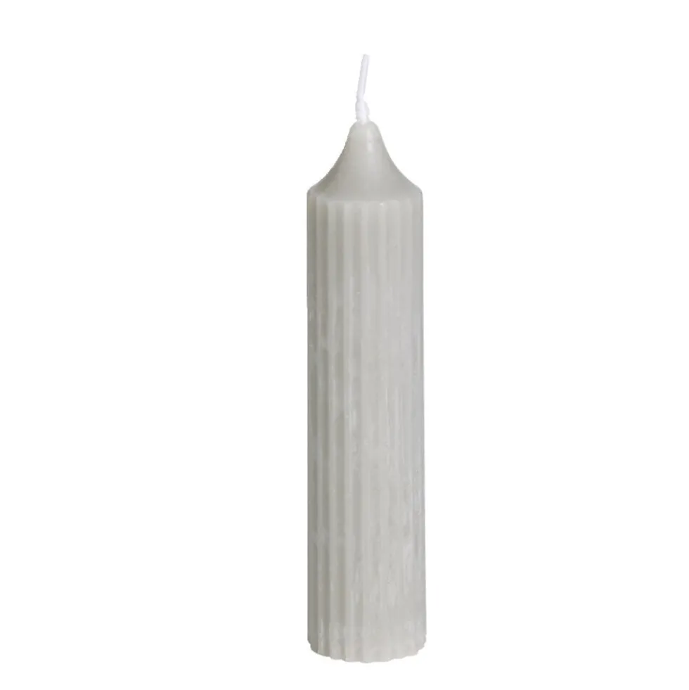 Bougie bâton Ø3,4xH15,5cm - 3 coloris