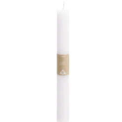 Bougie chandelle blanche 8H
