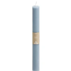 Bougie chandelle bleue 8H