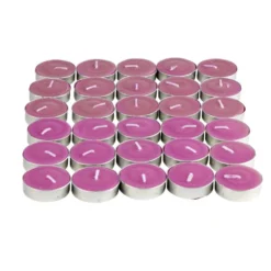 Bougie chauffe-plat parfumée x30 rose senteur provence 3H