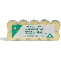 Bougie chauffe plat x20