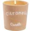 Bougie citronnelle pot terre cuite Ø10xH10cm