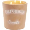 Bougie citronnelle pot terre cuite Ø15xH20cm