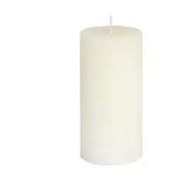 Bougie cylindrique Ø6xH12cm - 3 coloris