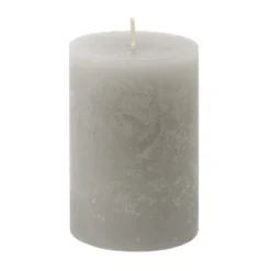 Bougie cylindrique Ø6,5xH10cm (plusieurs modèles)