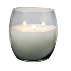 Bougie dans verre senteur Fleur de Tiaré XL