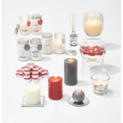 Bougie dans verre senteur vanille 3 mèches 36H