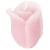 Bougie en forme de rose H6 cm