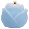 Bougie forme fleur tulipe ou rose Ø4,5xH4cm
