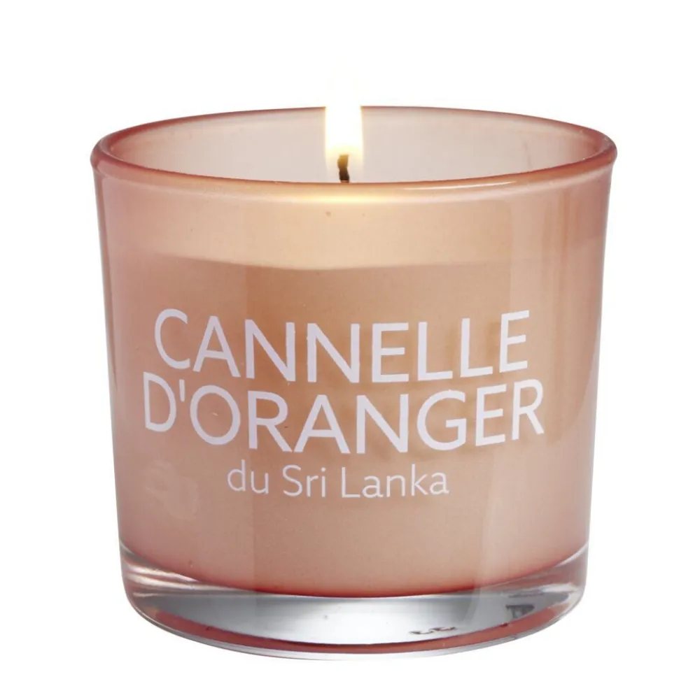 Bougie parfumée Ambiances Devineau senteur cannelle d'oranger du Sri Lanka 20H