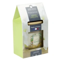 Bougie parfumée Ambiances Devineau 2 mèches Égypte senteur jasmin 30H