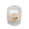 Bougie parfumée dans verre double paroi senteur bois de santal 25H