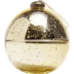 Bougie parfumée design boule de Noël