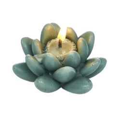Bougie parfumée design fleur