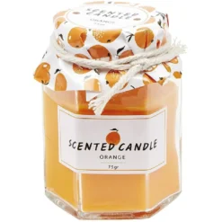 Bougie parfumée imitation pot de confiture