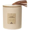 Bougie parfumée ivoire senteur fleurs d'Indonésie 50H