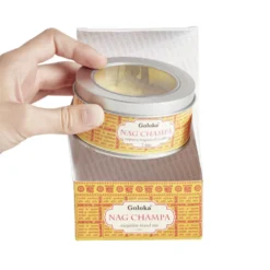 Bougie parfumée Nag Champa Goloka 70g