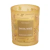 Bougie parfumée pot en verre voyage 40H Ø8xH10cm (3 modèles)