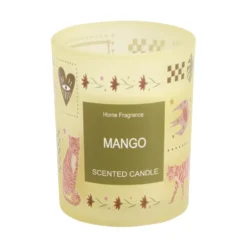 Bougie parfumée pot en verre voyage 40H Ø8xH10cm (3 modèles)