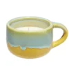 Bougie parfumée tasse en verre et céramique 9H - 3 modèles