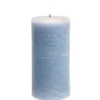 Bougie pilier bleue 50H