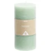 Bougie pilier verte 50H