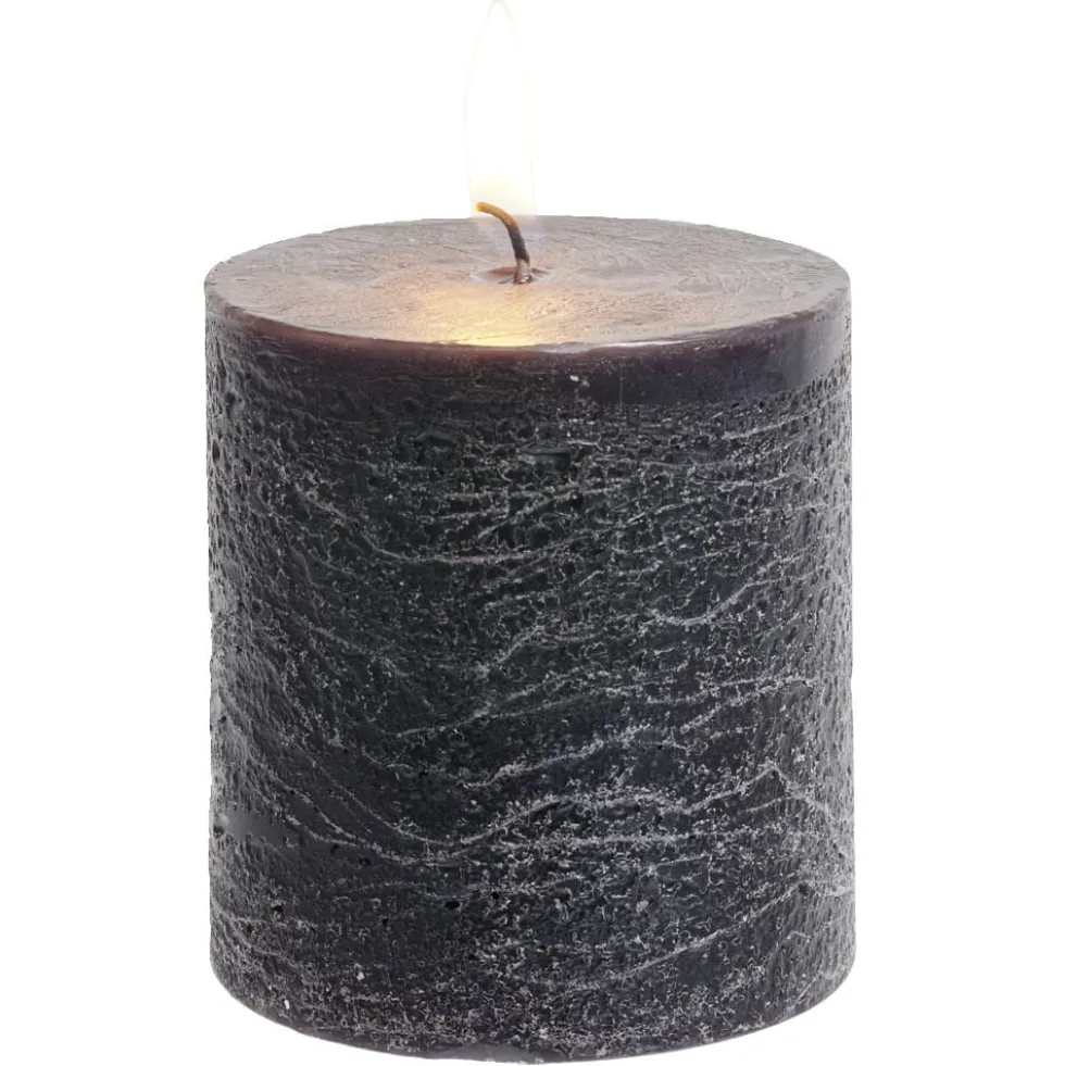 Bougie pillar noire 25H