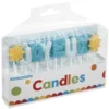 Bougies Joyeux anniversaire bleu