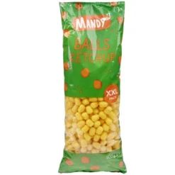 Boule de maïs soufflé saveur ketchup format XXL 300gr