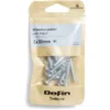 10 boulons poêlier cruciforme acier zingué - 5x30 mm