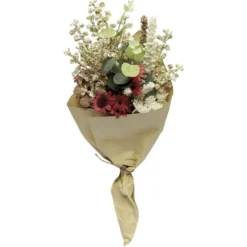 Bouquet artificiel fleurs séchées H.40 cm