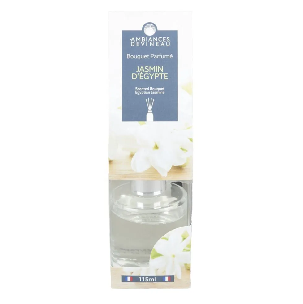 Bouquet parfumé Ambiances Devineau senteur jasmin d'Égypte 115ml