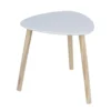 Bout de canapé Joseph marron Ø40xH39,5 cm