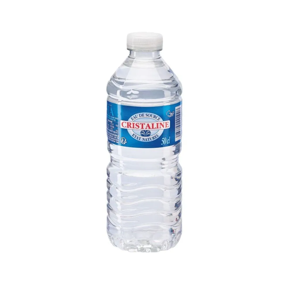 Bouteillle d'eau Cristaline 50cl