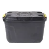Box de rangement brico noir 110L