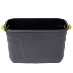 Box de rangement brico noir 110L