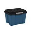 Box de rangement 45L x3 étanche Scuba bleu avec couvercle noir 49x39xH49,5cm