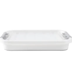 Box de rangement pliable 65L à roulettes 70x51xH31cm