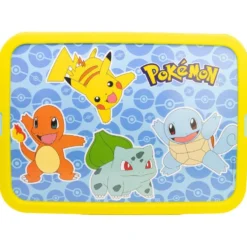 Box de rangement Pokémon 13L plastique bleu 40x30xH15,5cm