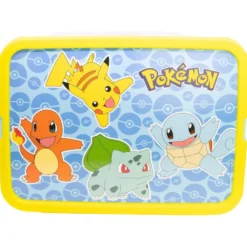 Box de rangement Pokémon 23L plastique bleu 40x30xH27,5cm